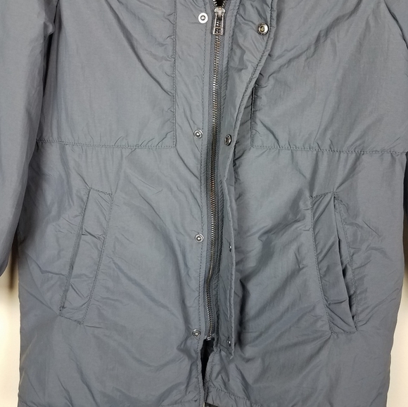 Zara Boys Blue Zip/Button Up Puffer Jacket - Picture 8 of 10